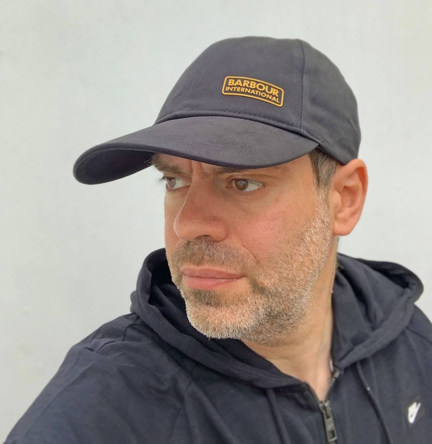 Barbour International cap part of Very menswear range of clothes