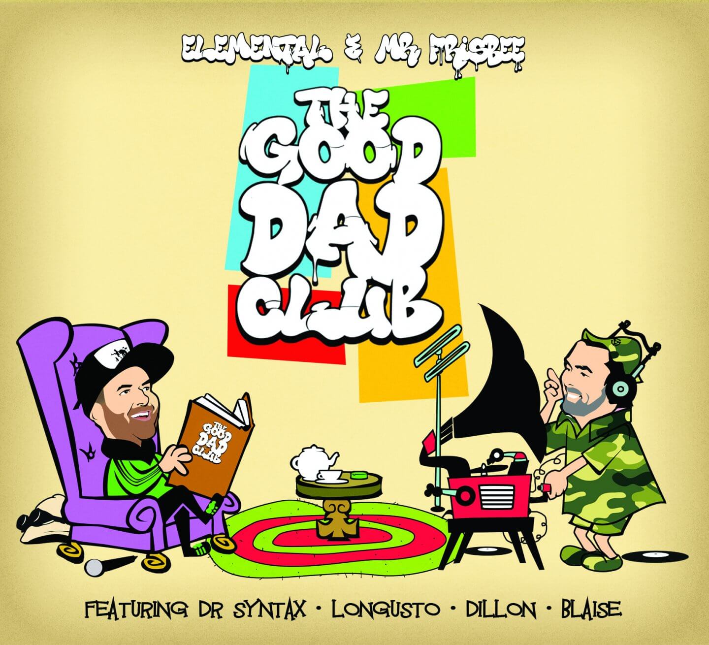The Good Dad Club CD cover by Professor Elemental