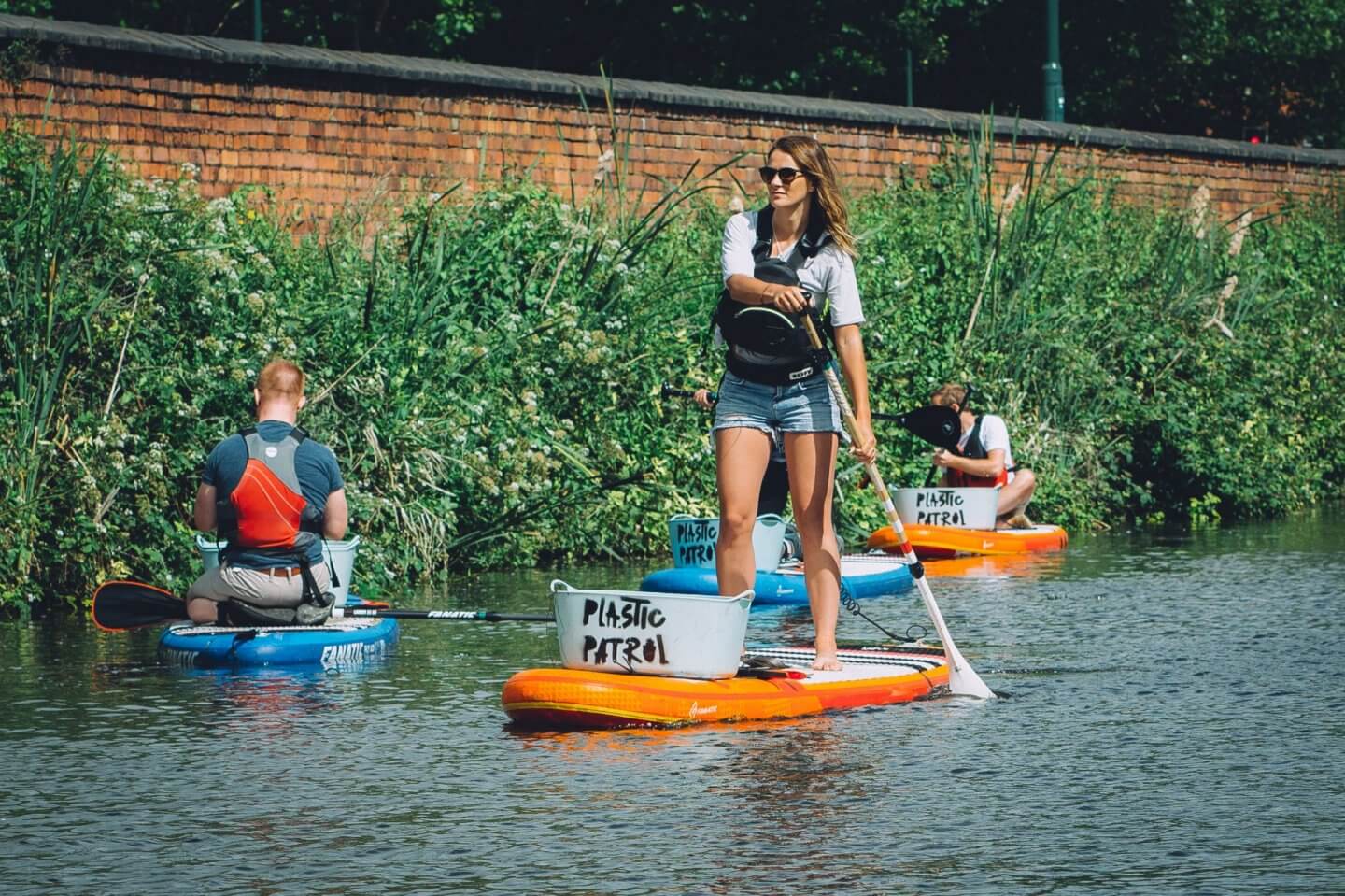 Planet Patrol founder Lizzie Carr at work